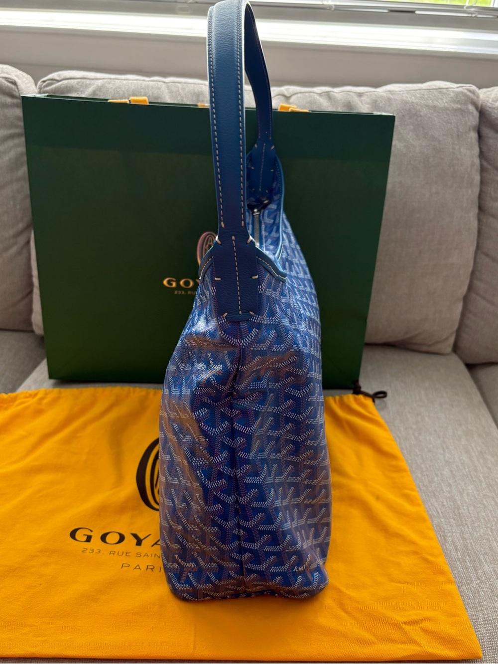 Goyard Bohème Hobo PM in Sky Blue, Full Set - Picture 16 of 16
